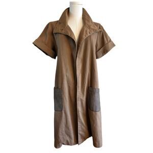 Anthropologie Brown Utility Jacket